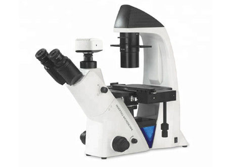 Biologiczny 40-krotny odwrócony mikroskop optyczny WF10X/22mm trinokularowy