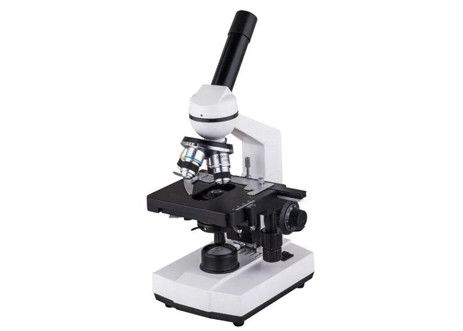 Mikroskop biologiczny laboratoryjny 115x125mm 40X 100X Monokularowy mikroskop olejowy