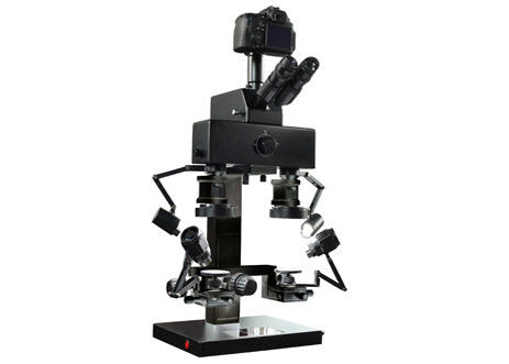 WF20X kryminalistyczny mikroskop porównawczy lornetkowy mikroskop z oświetleniem led 5W
