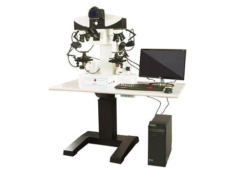 Trinocular WF20X Przenośny cyfrowy mikroskop Lcd 2X Trinocular zmotoryzowany mikroskop Stage