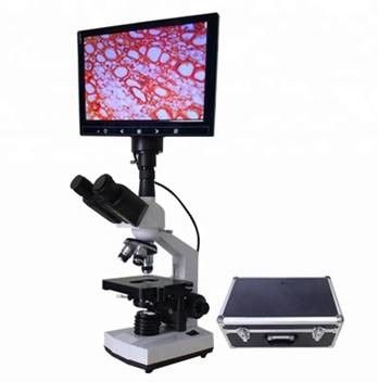 Dyskusja biologiczna mikroskopu LCD WF10X 400X Mikroskop jasnego pola Dyskusja biologiczna