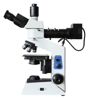 WF10X 1000X 500X Medyczny mikroskop laboratoryjny Analiza materiału w świetle przechodzącym