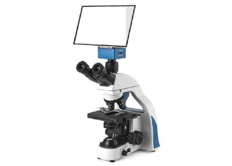 Mikroskop cyfrowy Trinocular 10X 20X z przenośnym białym ekranem LCD