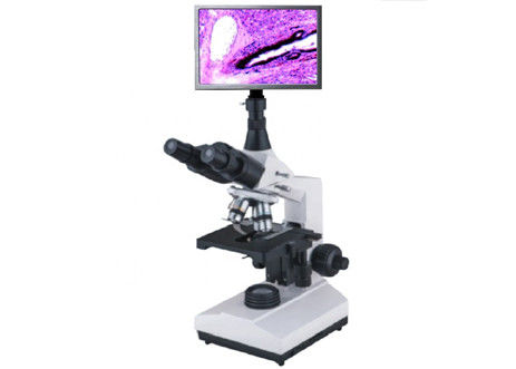 40-1600X Biologiczny mikroskop z ekranem LCD z jasnym polem wyjściowym wideo
