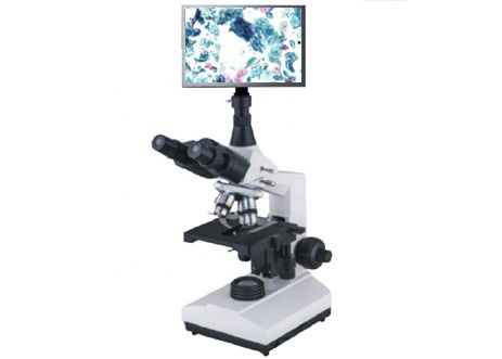 Lornetka 10X 100X Biologiczna mieszanka studencka do mikroskopu Biała dioda LED