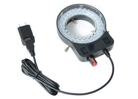 Regulowany pierścień świetlny mikroskopu o wysokiej jasności 4-6W SMD Led Lampy pierścieniowe