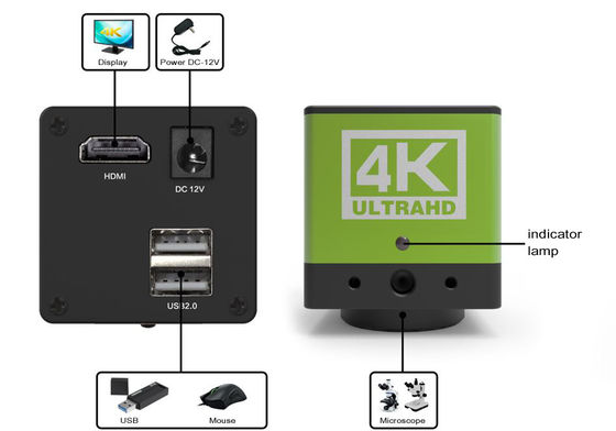 Aparat cyfrowy 4K HD Mikroskop Akcesoria HDR Wide Dynamic