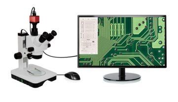 Aparat cyfrowy 2M HDMI Akcesoria do mikroskopów Wyświetlacz z krzyżykiem