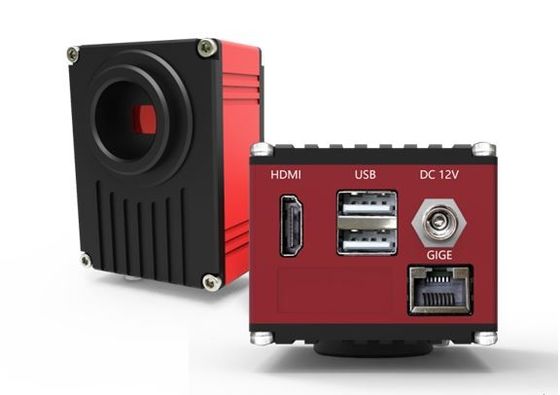 Mikroskopowy aparat cyfrowy HDMI 60FPS z interfejsem sieci Gigabit