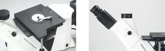 50X 1000X Odwrócony mikroskop metalurgiczny Obserwacja polaryzacyjna ciemnego pola