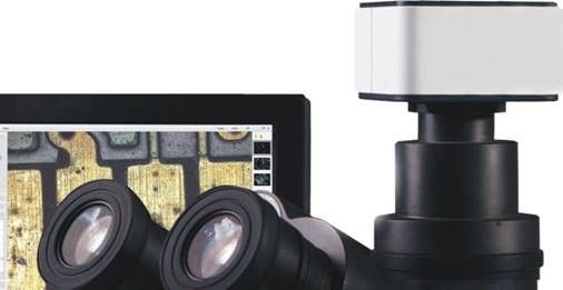 Maksymalna liczba pikseli 5M z cyfrowym mikroskopem USB 2.0 z prędkością 22 klatek na sekundę