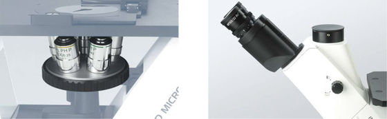 40X-400X Odwrócony mikroskop optyczny WF10X 22mm do obserwacji i hodowli komórek